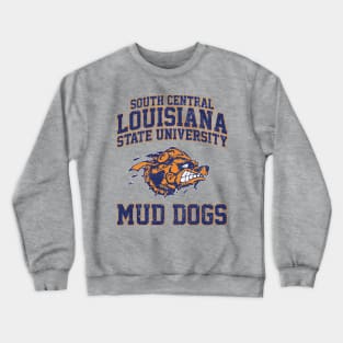 South Central Louisiana State University Mud Dogs (Variant) Crewneck Sweatshirt